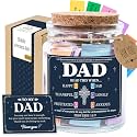 Father Day Gift for Dad, Bible Verse Jar for Dad, Christian Gifts for Men, First Father Day Gift from Son, Daughter