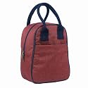 FATMUG Small Lunch Bag for Office Men and Women- Tiffin Bag - Oxford Fabric -Maroon,8 litres