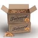 Fatwood Fire Starter Sticks 25-lb Box 2-Pack - Indoor or Outdoor 100% All Natural Pine Fire Starters for Campfires, Fireplace, Firepit, Wood Stove, or BBQ Grill - Kindling Wood Firewood by Pure Garden