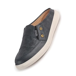 fausto back open slip on shoes for casual outfit lightweight and comfort with tpr sole flexiblity  ideal for walking daily use amp travel