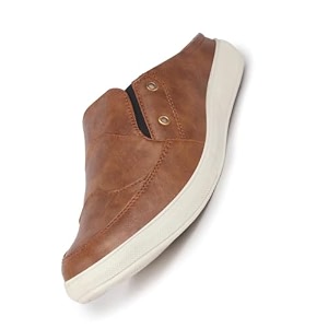 fausto back open slip on shoes for casual outfit lightweight and comfort with tpr sole flexiblity  ideal for walking daily use amp travel