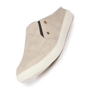 fausto back open slip on shoes for casual outfit lightweight and comfort with tpr sole flexiblity  ideal for walking daily use amp travel