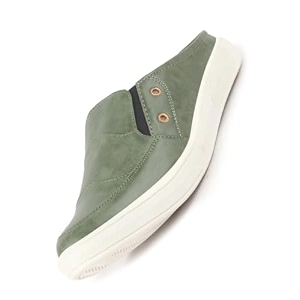 fausto back open slip on shoes for casual outfit lightweight and comfort with tpr sole flexiblity  ideal for walking daily use amp travel