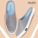 FAUSTO Back Open Slip On Shoes for