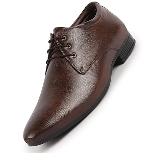 FAUSTO Basics Mens Formal Office Lace Up