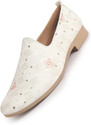 FAUSTO Embroidery Sequin Ethnic JutisLoafers for Indo-Western