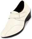 FAUSTO Fashion Hook and Loop Formal Office Platform Heel Wedges Slip On For Women