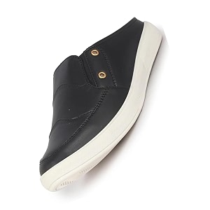 fausto back open slip on shoes for casual outfit lightweight and comfort with tpr sole flexiblity  ideal for walking daily use amp travel