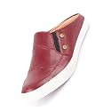 FAUSTO Back Open Slip On Shoes For Casual Outfit|| Lightweight And Comfort With Tpr Sole Flexiblity | Ideal For Walking, Daily Use &amp; Travel)