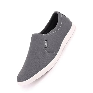 FAUSTO Mens Canvas Loafers Casual Shoes for