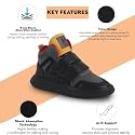 FAUSTO Men39s Colorblocked High Top Hook and