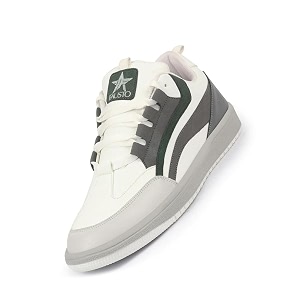 FAUSTO Mens Colorblocked Low Top Classic Lace-Up