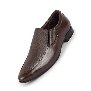 FAUSTO Men Formal Pull-On Shoes