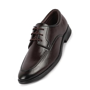 FAUSTO Mens Formal Office Comfort Lace-Up Derby