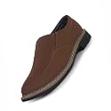 FAUSTO Men Formal Pull-On Shoes