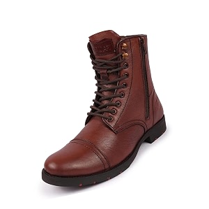 FAUSTO Mens Leather Boots