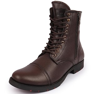 FAUSTO Mens Leather Boots