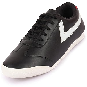FAUSTO Mens Lace-Up Classic Striped Sneakers Casual
