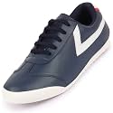 FAUSTO Men39s Lace-Up Classic Striped Sneakers Casual