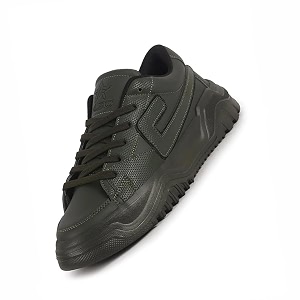 FAUSTO Mens Low Top Chunky Lace-Up Sneaker