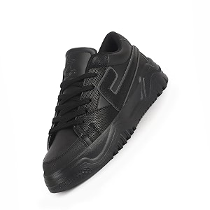 FAUSTO Mens Low Top Chunky Lace-Up Sneaker