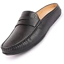 FAUSTO Mens Formal Penny Loafer-Style Back Open