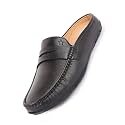 FAUSTO Mens Formal Penny Loafer-Style Back Open