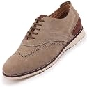 FAUSTO Men39s Suede Leather Oxford Casual Shoes