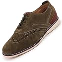 FAUSTO Men39s Suede Leather Oxford Casual Shoes