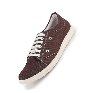 FAUSTO Men Casual Classic Canvas Fabric Sneaker