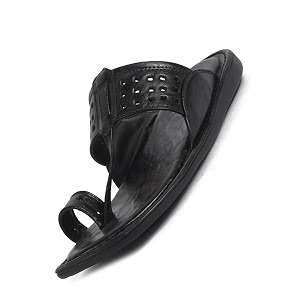 FAUSTO Men Casual Outfit Kolhapuri Toe Ring