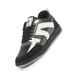 FAUSTO Men Colorblocked Lace Up Sneakers