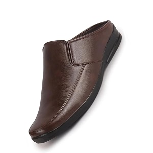 FAUSTO Men Formal Back Open Memory Cushioned