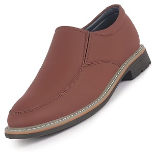 FAUSTO Men Formal Pull-On Shoes