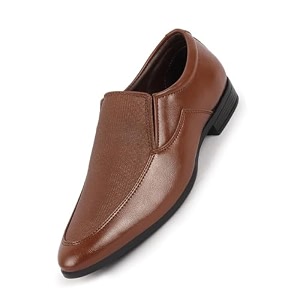 FAUSTO Men Formal Pull-On Shoes