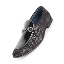 FAUSTO Men Formal Pull-On Shoes