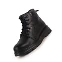 FAUSTO Men Genuine Leather Lace Up Ankle
