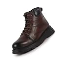 FAUSTO Men Genuine Leather Lace Up Ankle