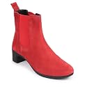 FAUSTO Women Flared Heel Boots