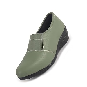 FAUSTO Women Classic Formal Slip On Shoes