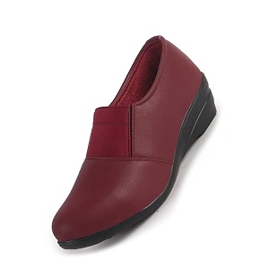 FAUSTO Women Classic Formal Slip On Shoes
