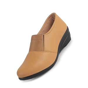 FAUSTO Women Classic Formal Slip On Shoes