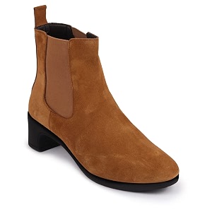 FAUSTO Women Flared Heel Boots