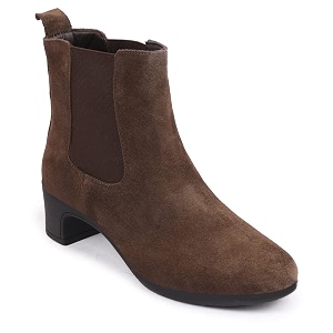 FAUSTO Women Flared Heel Boots