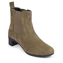 FAUSTO Women Flared Heel Boots