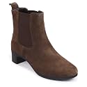 FAUSTO Women Flared Heel Boots