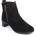 FAUSTO Women Flared Heel Boots
