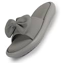 FAUSTO Women Open Toe Bow Design Slip