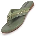 FAUSTO Women39s T-Strap Thong Slip On Flats