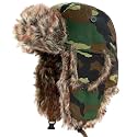 The Hat Depot Trapper Hat for Men and Women, Winter Faux Fur Hat with Ear Flaps, Windproof Warm Snow Cap